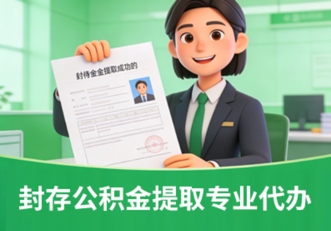 烟台封存公积金代办提取
